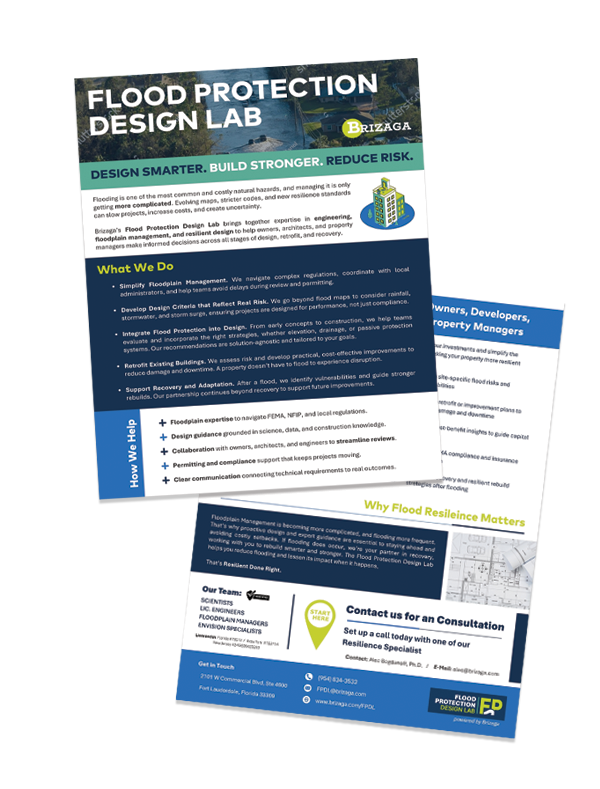 Flood protection design lab sheets