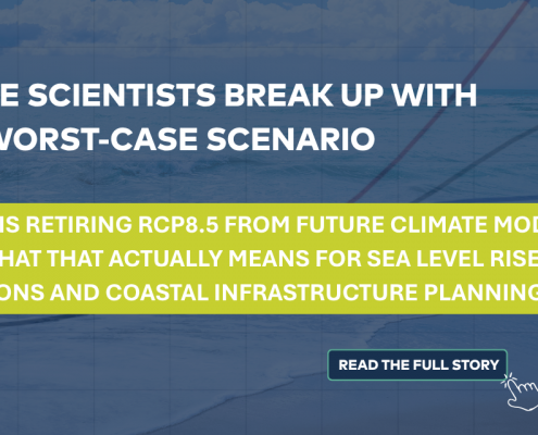 The IPCC is retiring RCP8.5 from future climate modeling. Here's what that actually means for sea level rise projections and coastal infrastructure planning.