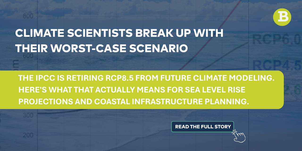 The IPCC is retiring RCP8.5 from future climate modeling. Here's what that actually means for sea level rise projections and coastal infrastructure planning.
