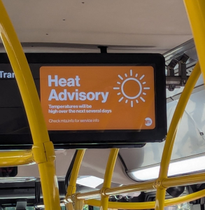 Heat Advisory Sign